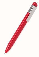 Długopis Moleskine Classic PRO 1.0 milimetr Kulkowy Czerwony (Moleskine PRO Retractable Ballpoint Pen 1.0 mm Carmine Red) - 8055002851978