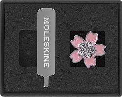 Moleskine Przypinka Sakura Kwiatek CRYSTAL (Moleskine Pin Sakura Flower CRYSTAL) - 8056999276157