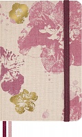 Notatnik Moleskine Sakura P pocket (9x14 cm) w Linie Różowa z Złotymi Akcentami Twarda oprawa (Moleskine Sakura Limited Edition Notebook Ruled Pocket Pink With Gold Accents Hard Cover) - 8056999278564