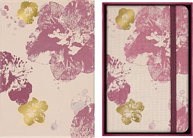 Notatnik Moleskine Sakura P pocket (9x14 cm) w Linie Różowa z Złotymi Akcentami Twarda oprawa w Pudełku Prezentowym (Moleskine Sakura Limited Edition Notebook Ruled Pocket Pink With Gold Accents Hard Cover BOX) - 8056999278571