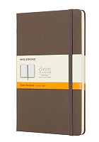 Notatnik Moleskine L duży (13x21cm) w Linie Brązowy Twarda oprawa (Moleskine Ruled Notebook Large Hard Earth Brown) - 8058341715352