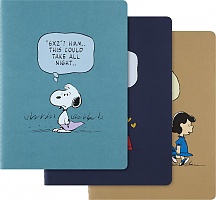 ZESTAW PEANUTS BUNDLE X3 ZESZYT CAHIER XL (19X25) - 8056999277109