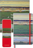 Notatnik Moleskine Impresjoniści Muzem D'Orsay L duży (13x21 cm) Czysty Twarda oprawa Kredki w Prezentowym Pudełku (Moleskine Impressions of Impressionism Musee D'Orsay Notebook Plain Large Hard Cover 6 Watercolour Pencils BOX