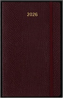 Kalendarz Moleskine 2026 12M rozmiar L (duży 13x21 cm) Tygodniowy sztuczna Skóra Węża Bordeaux Miękka Wegańska Oprawa w Pudełku (Moleskine 2026 Precious and Ethical Weekly Diary/Planner Box 12M Bordeaux Soft Cover) - 8056999276638