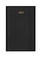 Kalendarz Moleskine 2027 12M rozmiar L (duży 13x21 cm) Tygodniowy sztuczna Skóra Węża Czarny Miękka Wegańska Oprawa w Pudełku (Moleskine 2027 Precious and Ethical Weekly Diary/Planner Box 12M Boa Black Soft Cover) - 8056999274825