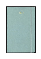 Kalendarz Moleskine 2027 12M rozmiar L (duży 13x21 cm) Tygodniowy sztuczna Skóra Węża Jasnozielona Miękka Wegańska Oprawa w Pudełku (Moleskine 2027 Precious and Ethical Weekly Diary/Planner Box 12M Sage Green Soft Cover) - 8056999274832