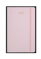 Kalendarz Moleskine 2027 12M rozmiar L (duży 13x21 cm) Tygodniowy sztuczna Skóra Węża Sakura Pink Miękka Wegańska Oprawa w Pudełku (Moleskine 2027 Precious and Ethical Weekly Diary/Planner Box 12M Sakura Pink Soft Cover) - 8056999274849