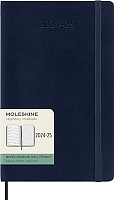 Kalendarz Moleskine 2024-2025 18-miesięczny rozmiar P (kieszonkowy 9x14 cm) Tygodniowy Czerwony/ Szkarłatny Miękka oprawa (Moleskine Weekly Notebook Planner 2024/25 Pocket Scarled Red Soft Cover) - 8056999270667