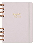 Kalendarz Moleskine Bez Dat 12M rozmiar XL (bardzo duży 19x25 cm) na Spirali Tygodniowy Jasny Beżowy (Moleskine Undated Weekly Planner, 12M, Extra Large, Crush Grape, Hard Cover) - 8056598856378