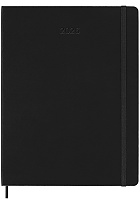 Kalendarz Inteligentny PRO 2026 12M Moleskine Smart do Pióra Smart Pen rozmiar XL (bardzo duży 19x25 cm) Wertykalny Tygodniowy Czarny Twarda oprawa (Moleskine Smart Planner 2026 Vertical Weekly 12-Month Large Black Hard Cover) - 8056999275853