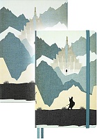 Notatnik Moleskine Władca Pierścieni Aragorn L duży (13x21 cm) w Linię Twarda oprawa w Pudełku Prezentowym (Moleskine Lords Of The Rings Limited Edition Notebook Ruled Large Aragorn Journey Graphic Hard Cover BOX) - 8056711512945