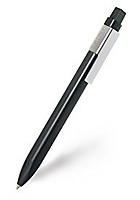 Długopis Moleskine Classic 0.5 milimetra Kulkowy Czarny (Moleskine PRO Retractable Ballpoint Pen 1.0 mm Black) - 9788867324477