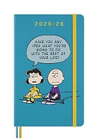 Kalendarz Moleskine 2025-2026 18-miesięczny Peanuts Charlie&Lucy duży L (13x21 cm) Tygodniowy Niebieski Twarda oprawa (Moleskine Limited Edition Le Peanuts Cahrlie&Lucy 18 Month 2025-2026 Weekly Planner Large Hard Cover) - 8056999277130