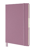 Notatnik Moleskine L duży (13x21cm) Czysty Majestic Pink Twarda oprawa (Moleskine Plain Notebook Large Hard Majestic Pink) - 8056711512730