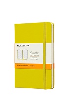 Notatnik Moleskine P kieszonkowy (9x14 cm) w Linie Żółty Mlecz Twarda oprawa (Moleskine Ruled Notebook Pocket Dandelion Yellow Hard Cover) - 8058341715260