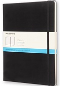 Notatnik Moleskine XL ekstra duży (19x25 cm) w Kropki Czarny Twarda oprawa (Moleskine Dotted Notebook Extra Large Hard Black) - 8051272892727