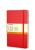 Notatnik Moleskine P kieszonkowy (9x14 cm) w Linie Czerwony Twarda oprawa (Moleskine Ruled Notebook Pocket Hard Scarlet Red) - 9788862930000