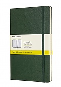 Notatnik Moleskine L duży (13x21cm) w Kratkę Zielony Mirt Twarda oprawa (Moleskine Squared Notebook Large Hard Myrtle Green) - 8058647629087