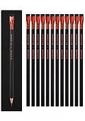 Moleskine x Blackwing Ołówki 12 miękkich Zestaw prezentowy (Blackwing x Moleskine Set of 12 Soft Pencils) - 8056999270049