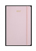 Kalendarz Moleskine 2027 12M rozmiar L (duży 13x21 cm) Tygodniowy sztuczna Skóra Węża Sakura Pink Miękka Wegańska Oprawa w Pudełku (Moleskine 2027 Precious and Ethical Weekly Diary/Planner Box 12M Sakura Pink Soft Cover) - 8056999274849