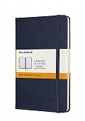 Notatnik Moleskine M średni (11,5x18 cm) w Linie Granatowy / Szafirowy Twarda oprawa (Moleskine Ruled Notebook Medium Sapphire Blue Hard Cover) - 8058647626666