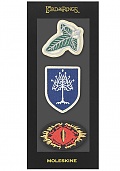 Moleskine Naszywki Władca Pierścieni 3x (Moleskine Limited Edition Lord Of The Rings Patches 3x) -  8056711512990