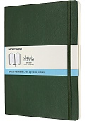 Notatnik Moleskine XL ekstra duży (19x25 cm) w Kropki Zielony Mirt Miękka oprawa (Moleskine Dotted Notebook Extra Large Soft Myrtle Green) - 8053853600080