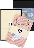 Moleskine Kartki Okolicznościowe Alicja w Krainie Czarów Zestaw 7 sztuk (Moleskine Limited Edition Alice's Adventures in Wonderland Greeting Cards 7 Pieces) - 8056711513447