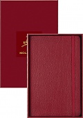 Notatnik Moleskine Rok Konia Wegańska Skóra L duży (13x21 cm) W Linie Czerwony Miękka oprawa w Prezentowym Pudełku (Moleskine Year of the Horse Limited Edition Precious & Ethical Vegea Notebook in Gift box Soft Cover Large Ruled Autumn Red) - 805699927893