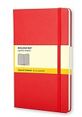 Notatnik Moleskine L duży (13x21cm) w Kratkę Czerwony Miękka oprawa (Moleskine Sqaured Notebook Large Soft Scarlet Red) - 8055002854641
