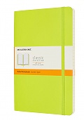 Notatnik Moleskine L duży (13x21cm) w Linie Limonka Miękka oprawa (Moleskine Ruled Notebook Large Soft Lemon Green) - 8056420850994