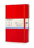 Szkicownik Moleskine Art Sketchbook duży L (13x21 cm) Czerwony Twarda oprawa (Moleskine Art Sketchbook Large Red Hard Cover) - 9788862930345