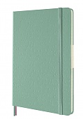 Notatnik Moleskine L duży (13x21cm) Czysty Szałwiowa Zieleń Twarda oprawa (Moleskine Plain Notebook Large Hard Sage Green) - 8056711512723