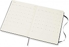 Kalendarz Moleskine 2021-2022 18-miesięczny rozmiar XL (bardzo duży 19x25 cm) Tygodniowy Czarny Twarda oprawa (Moleskine Weekly Notebook Diary/Planner 2021/22 Extra Large Hard Black Cover) - 8056420856231