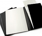 Zestaw 3 zeszytów Moleskine Cahier XL ekstra duże (19x25 cm) w Kratkę Czarne Miękka oprawa (Moleskine Cahiers Set of 3 Plain Journals) - 9788883705021