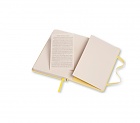 Notatnik Moleskine P kieszonkowy (9x14 cm) Czysty Cytrynowy Twarda oprawa (Moleskine Plain Notebook Pocket Hard Citron Yellow) - 8051272893670