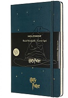 Notatnik Moleskine Harry Potter i Kamień Filozoficzny  (duży 13x21) w Linie Zielony Twarda oprawa (Moleskine Harry Potter Sorting Hat Limited Edition Notebook Ruled Large Hard Cover) - 8053853603692