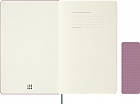 Notatnik Moleskine L duży (13x21cm) Czysty Majestic Pink Twarda oprawa (Moleskine Plain Notebook Large Hard Majestic Pink) - 8056711512730