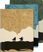 Moleskine Władca Pierścieni Zestaw 3 zeszytów Cahier XL bardzo duże (19x25 cm) w Linie Miękka oprawa (Moleskine Lord Of The Rings Cahiers Extra Large Set of 3 Ruled Journals) - 8056711512921