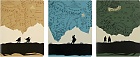 Moleskine Władca Pierścieni Zestaw 3 zeszytów Cahier XL bardzo duże (19x25 cm) w Linie Miękka oprawa (Moleskine Lord Of The Rings Cahiers Extra Large Set of 3 Ruled Journals) - 8056711512921