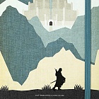 Notatnik Moleskine Władca Pierścieni Aragorn L duży (13x21 cm) w Linię Twarda oprawa (Moleskine Lords Of The Rings Limited Edition Notebook Ruled Large Aragorn Journey Graphic Hard Cover) - 8056711512938