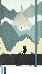 Notatnik Moleskine Władca Pierścieni Aragorn L duży (13x21 cm) w Linię Twarda oprawa w Pudełku Prezentowym (Moleskine Lords Of The Rings Limited Edition Notebook Ruled Large Aragorn Journey Graphic Hard Cover BOX) - 8056711512945