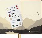 Notatnik Moleskine Władca Pierścieni Frodo i Sam L duży (13x21 cm) w Linię Twarda oprawa (Moleskine Lords Of The Rings Limited Edition Notebook Ruled Large Frodo & Sam Journey Graphic Hard Cover) -8056711512952
