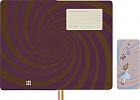 Notatnik Moleskine Alicja w Krainie Czarów L duży (13x21 cm) Gładki Twarda oprawa (Moleskine Alice\'s Adventures in Wonderland Limited Edition Notebook Plain Large Journey Graphic Hard Cover) - 8056711513416