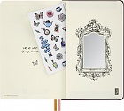 Notatnik Moleskine Alicja w Krainie Czarów L duży (13x21 cm) Gładki Twarda oprawa (Moleskine Alice\'s Adventures in Wonderland Limited Edition Notebook Plain Large Journey Graphic Hard Cover) - 8056711513416
