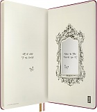 Notatnik Moleskine Alicja w Krainie Czarów L duży (13x21 cm) Gładki Twarda oprawa (Moleskine Alice\'s Adventures in Wonderland Limited Edition Notebook Plain Large Journey Graphic Hard Cover) - 8056711513416