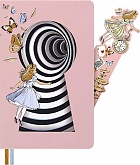 Moleskine Zakładka Origami Alicja w Krainie Czarów (Moleskine Limited Edition Alice\'s Advetures in Wonderland Origamo Bookmark) - 8056711513430