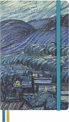 Kalendarz Moleskine 2027 12M Van Gogh MOMA rozmiar L (duży 13x21 cm) Gwiaździsta Noc Tygodniowy Twarda Oprawa(Moleskine Limited Edition Van Gogh MOMA Daily Notebook/Planner 2027 Starry Night Large Hard Cover) - 8056711514161