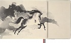 Notatnik Moleskine Rok Konia Kaligrafia L duży (13x21 cm) w Linię Twarda oprawa (Moleskine Year of the Horse Calligraphy Limited Edition Notebook Ruled Large Hard Cover) - 8056999278496