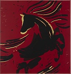Notatnik Moleskine Rok Konia L duży (13x21 cm) w Linie Czerwony Twarda oprawa i 4 Ołówki Blackwing w Pudełku Prezentowym (Moleskine Year of the Horse Limited Edition Notebook Ruled Large Autumn Red Hard Cover 4 Blackwing Pencils BOX) - 8056999278533